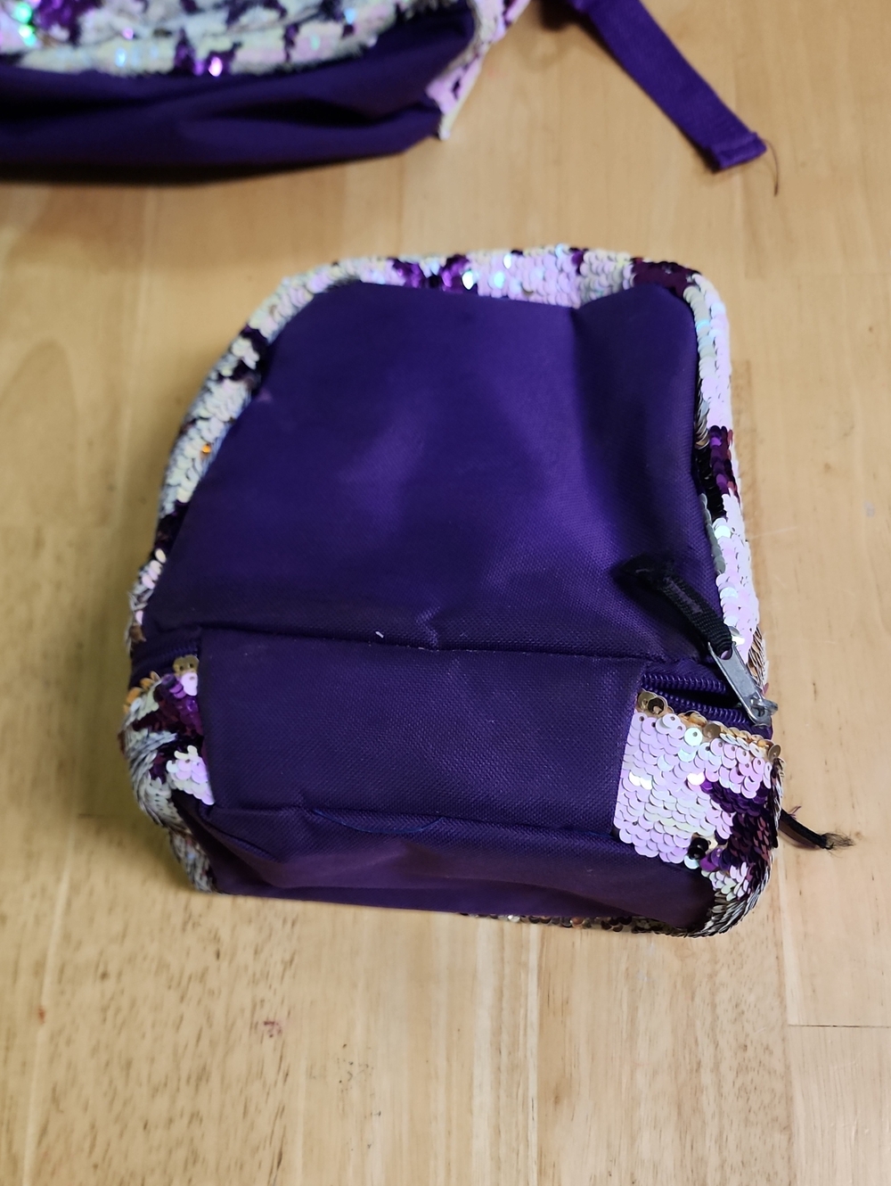 Accessory Innovations Kids Purple Reversible Sequin Star Backpack & Lunchbox Set - Picture 10 of 16